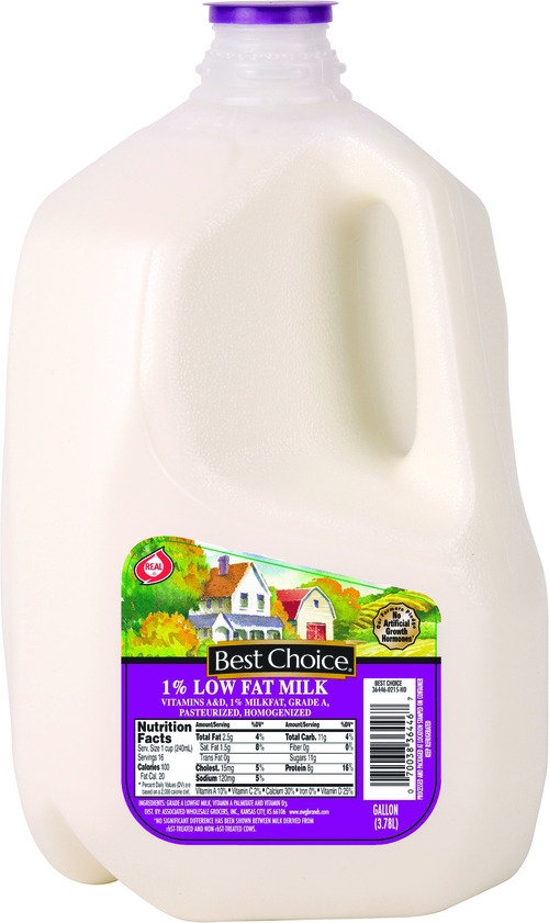 milk⭐ Klema Apple Market : Best Choice GAL 1% MILK