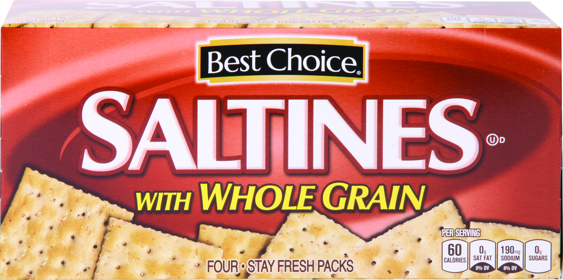 Michigan Saltines Rushford Foods : Best Choice Saltines With Whole Grain 16 oz